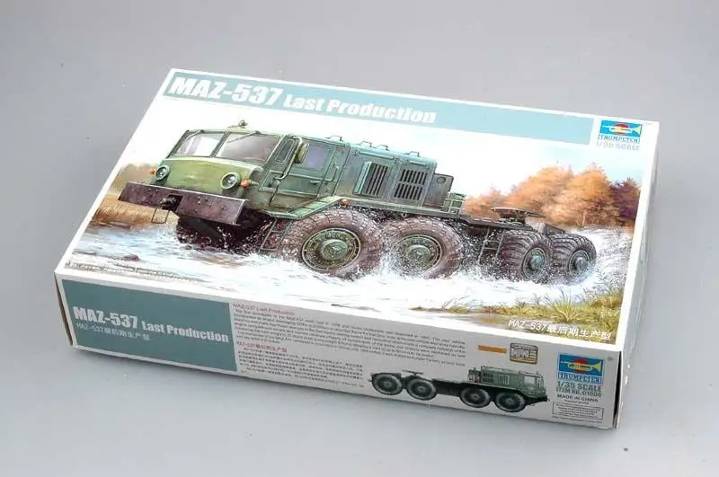 Trumpeter 1/35 01006 MAZ-537 последнее производство | Игрушки и хобби