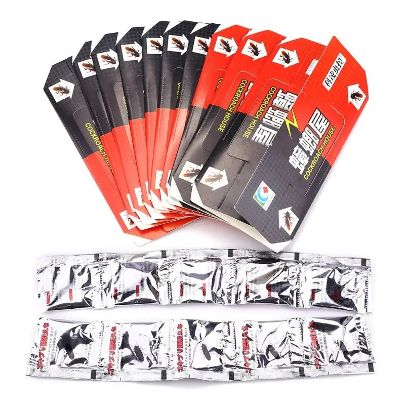 

Big Sale 10 PCS Insect Roach House Glue Traps Pest Ants Spiders Cockroach Control Killer Anti Pest Reject Trap Pest Control