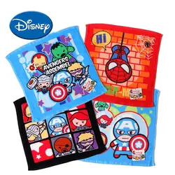 Disney Kids Marvel полотенце из чистого хлопка квадратное полотенце детское безвредное для кожи косынка для детей