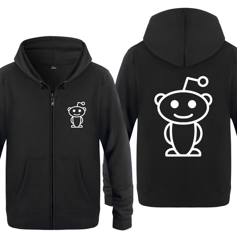 Cute Reddit Aliens Movie Hoodies Men 2018 Men's Fleece ...