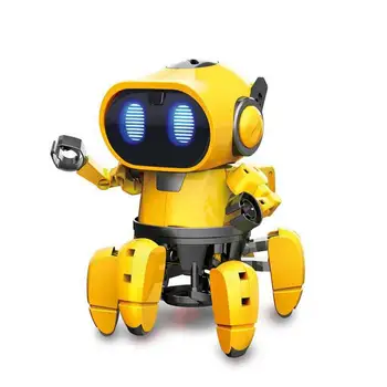 

AI Intelligent DIY Robot Children's DIY Education Model Assembly Set Walking Talking Toy Robot Children's Interactive Play Robot