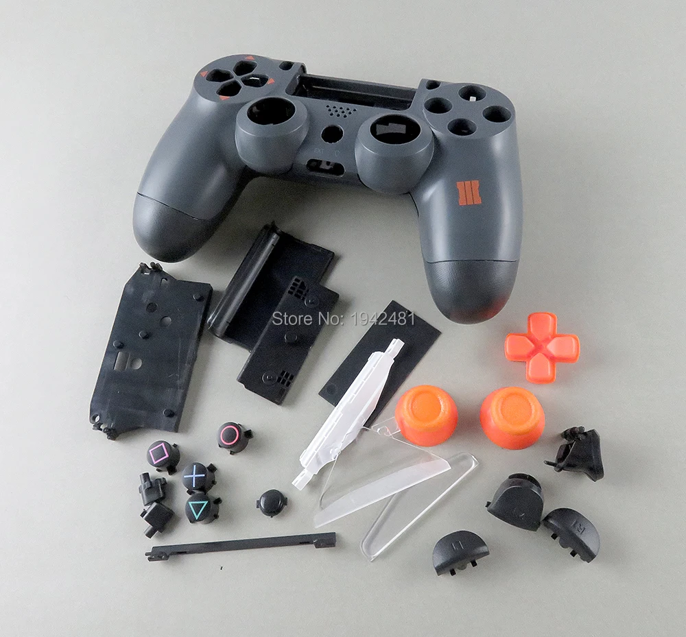 Пластиковый матовый корпус чехол для Sony PS4 Pro JDS 020 2 0 4 беспроводной контроллер передней и задней