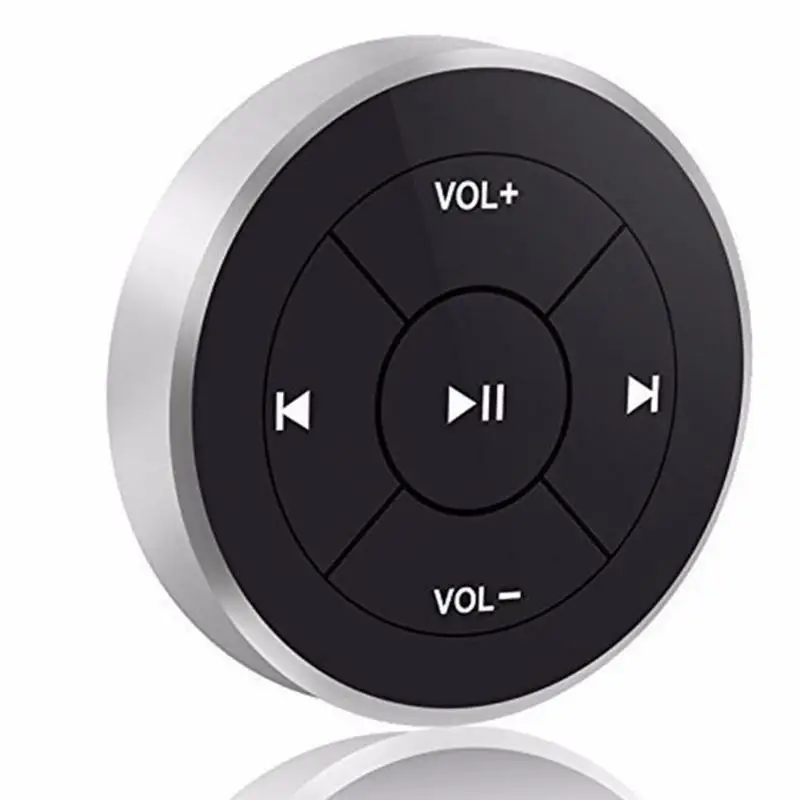 

Car Steering Wheel MP3 Music Wireless Bluetooth Media Button Remote Control For IOS Android