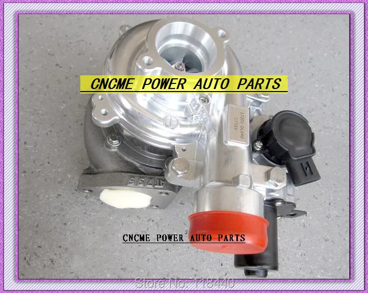 Турбокомпрессор CT16V 17201-OL040 17201-0L040 17201-30110 + электрический привод для TOYOTA HILUX Land cruiser