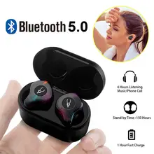 

TWS-X12 Bluetooth V5.0 Earphone Wireless Earbuds Stereo In Ear Waterproof Mini Bluetooth Headset Communication Portable Earbuds
