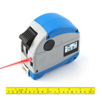 

30M Laser Rangefinder + 5M Anti-fall Steel Tape Metric and Inch Tape measure High Precision Distance Meter