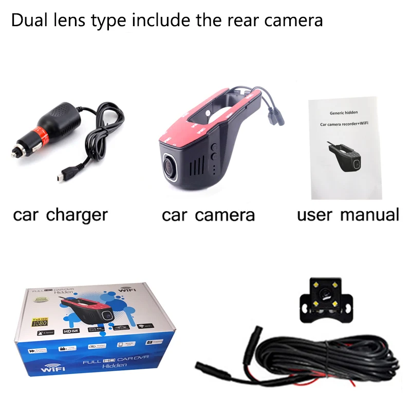 سيارة كاميرا Dvr Ainina العالمي نوع واي فاي سيارة خفية داشكام كاميرا لوحة القيادة Www45 Kotora Shop