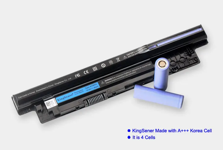 KingSener Korea Cell XCMRD MR90Y Laptop Battery for DELL Inspiron 3421 3721 5421 5521 5721 3521 5537 Vostro 2421 2521 battery