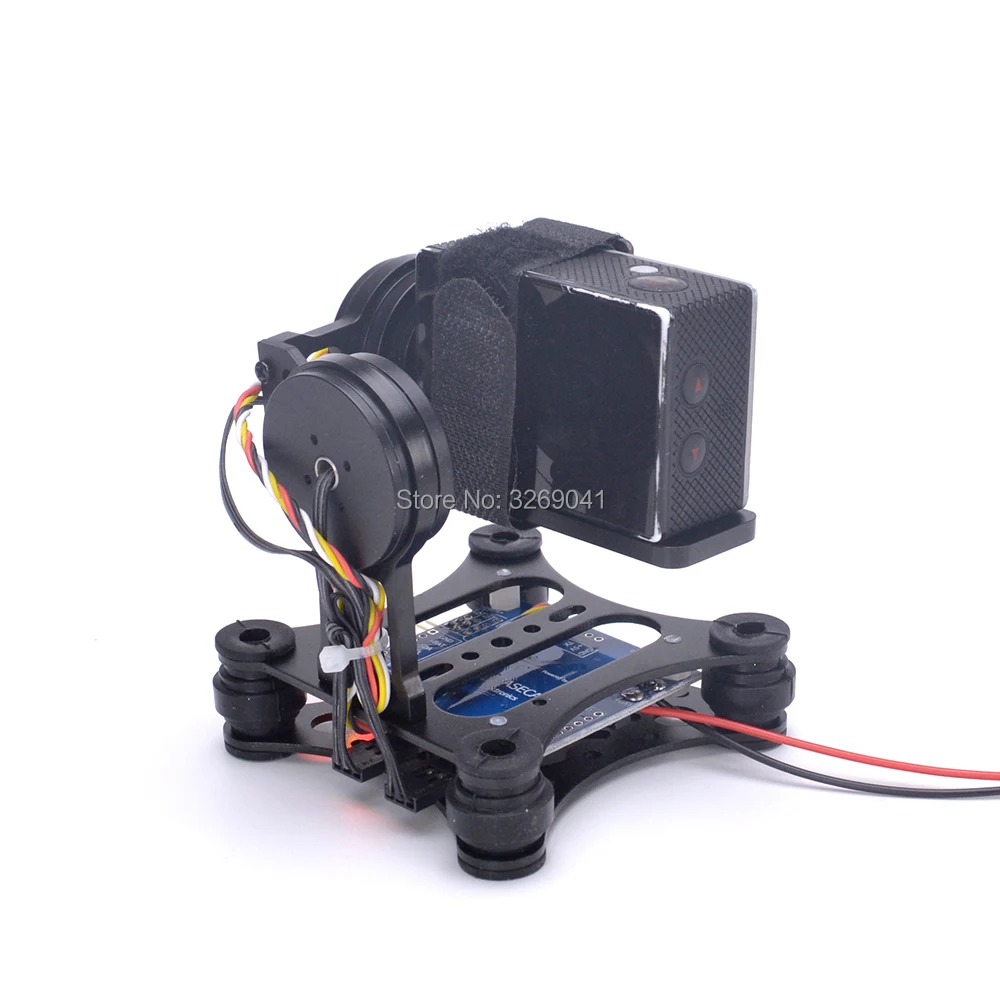 2 оси бесщеточный карданный легкий аэрофотосъемка Gimbal plug and play для Gorpro SJ4000 Xiaomi Xiaoyi DIY Drone S500 S550