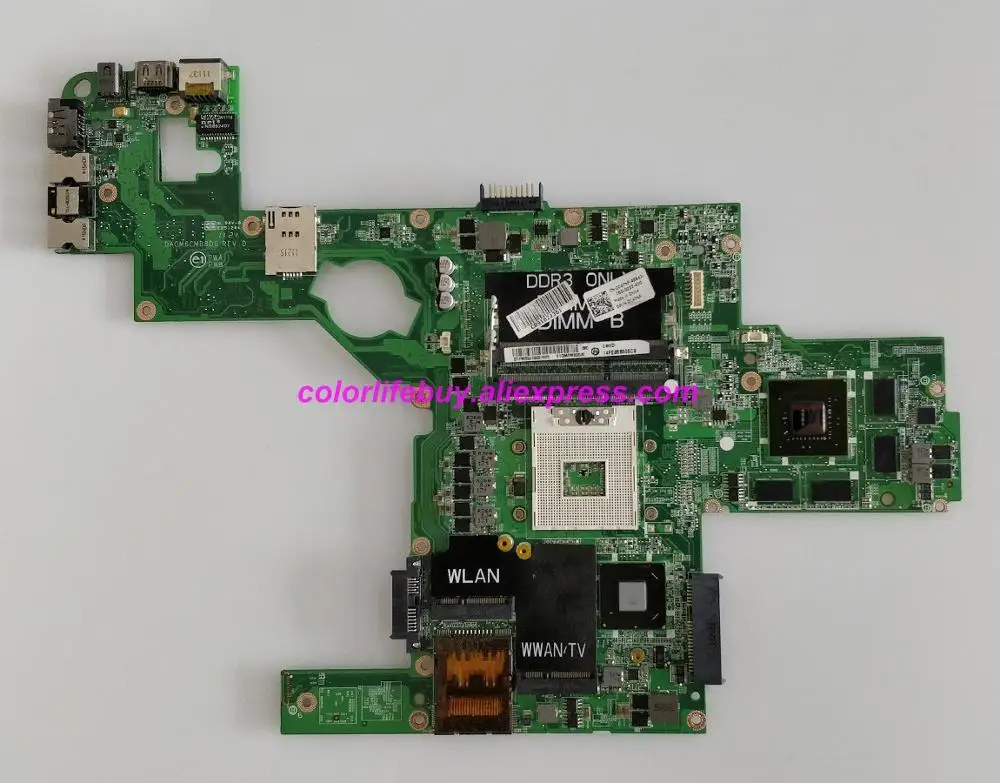 

Genuine CN-0C47NF 0C47NF C47NF DAGM6CMB8D0 HM67 Laptop Motherboard Mainboard for Dell XPS L502X Notebook PC