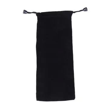 

Reusable Straw Velvet Storage Bag Black Straw Velvet Storage Bag Black Drawstring Pouch Organizer for Straw Glasses Jewelry