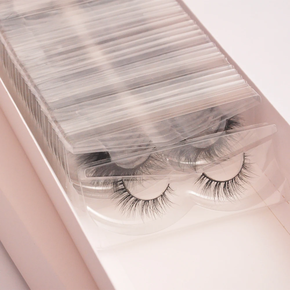 50 пар/упак. 3d норковые ресницы оптом смешанные искусственные накладные полные