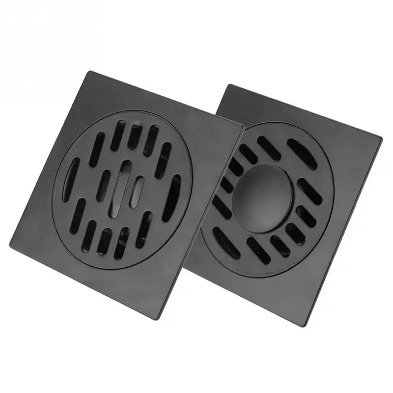 

Stainless Steel Floor Drain Heavy Duty Floor Drain Cover Thickened Waste Floor Drain Home Bathroom Shower Waste Drainer Black