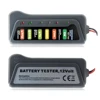 12V Digital Battery Alternator Tester with 6 LED Lights Display Battery Testers with Brake Fluid Tester For Car Motorcycle ► Photo 2/6