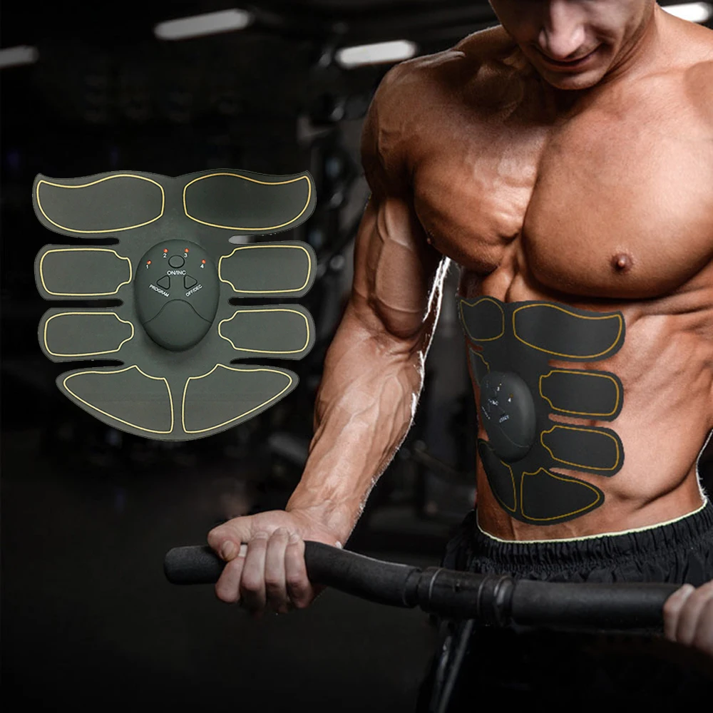 

Smart Fitness Kit Electric Abdominal Muscle Machine Stimulator ABS EMS Trainer Fitness Weight Loss Body Slimming Massage