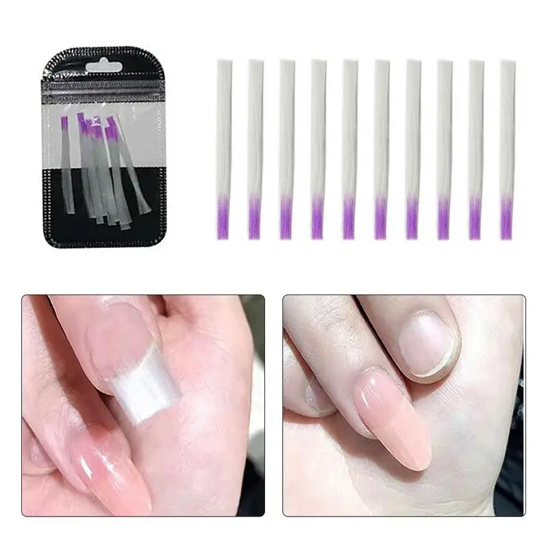 Professional Fiberglass Nail Extension Glass Fiber For Silk Form Acrylic Tips Salon | Красота и здоровье