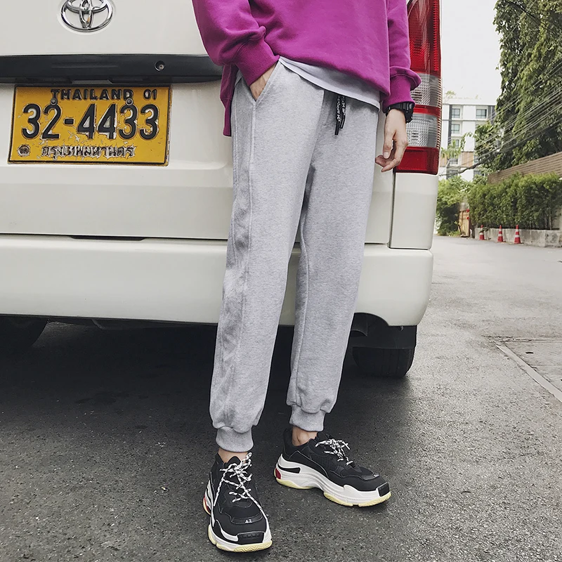 2018 Winter New Men's Fashion Casual Pants Thick Loose Trousers Pants M-3xl Personality Sports Pants High Street Punk Style Teen 2018 Winter New Men's Fashion Casual Pants Thick Loose Trousers Pants M-3xl Personality Sports Pants High Street Punk Style Teen