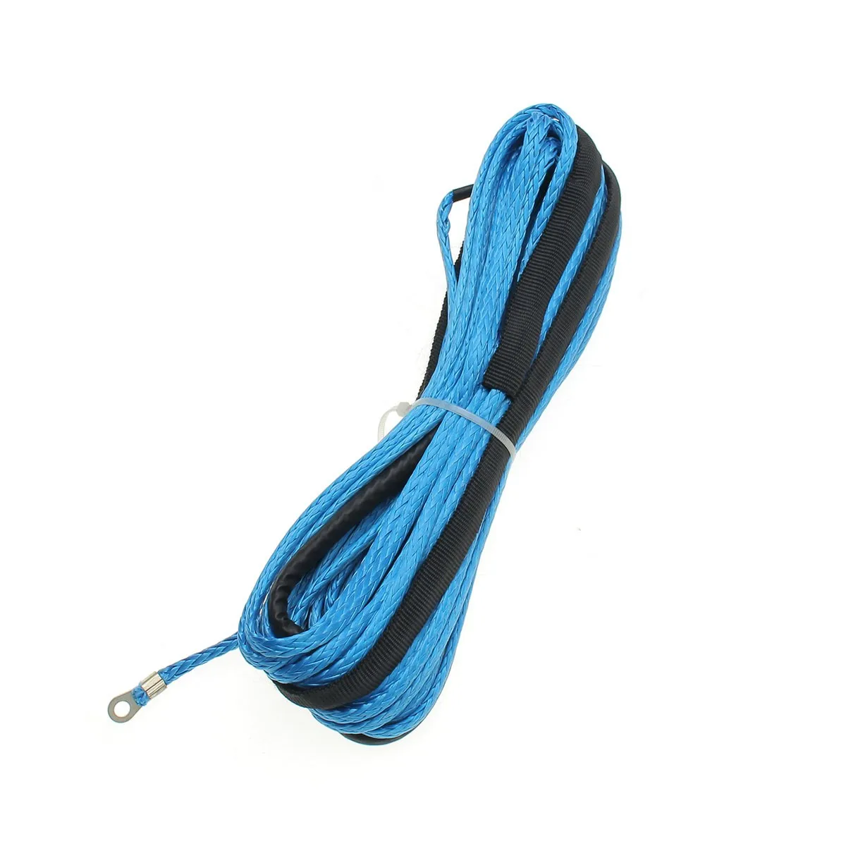 15 m x 6 مللي متر سيارة ATV الاصطناعية الألياف حبل رفع كابل خط 6400lbs حبل قطر للمركبة UTV قبالة-الطريق SUV بيك أب