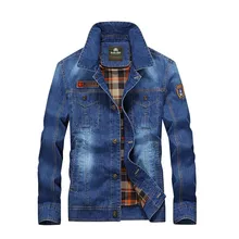 Brand clothing Winter Pilot Mens Denim Jacket Casual Fashion Men Bomber Baseball Jackets Men's Jean Jacket Chaqueta Hombre M-4XL Brand clothing Winter Pilot Mens Denim Jacket Casual Fashion Men Bomber Baseball Jackets Men's Jean Jacket Chaqueta Hombre M-4XL