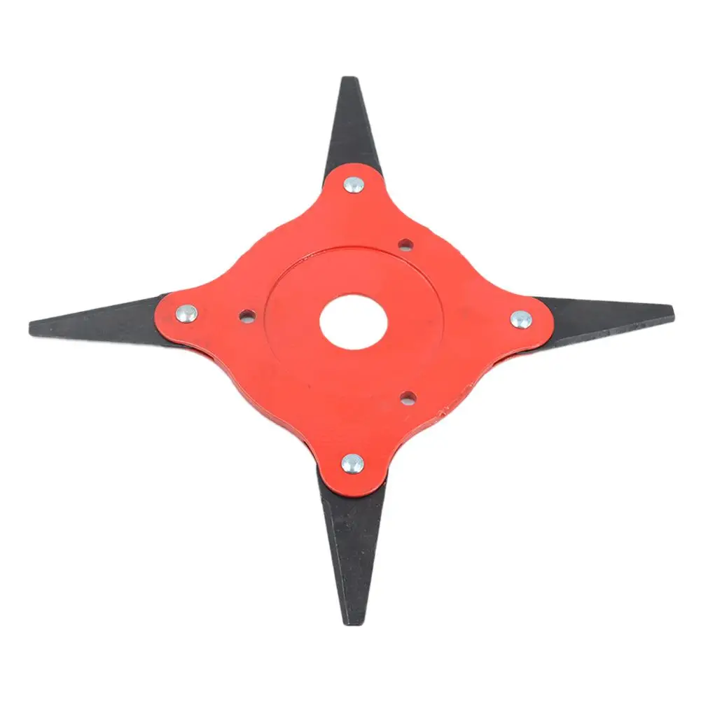 NEWE 4 Teeth Brush Cutter Blade Trimmer Metal Blades Trimmer Head Garden Grass Trimmer Head For Lawn Mower