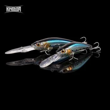 

Kingdom Hot JERKBAIT Suspending Minnow Fishing Lures 60mm 70mm Good Action Wobblers High Quality Hard Baits Fishing Lure
