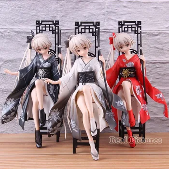 

Yosuga Kimono Black Red White PVC Collectible Model Toy No Sora Kasugano Sora Action Figure