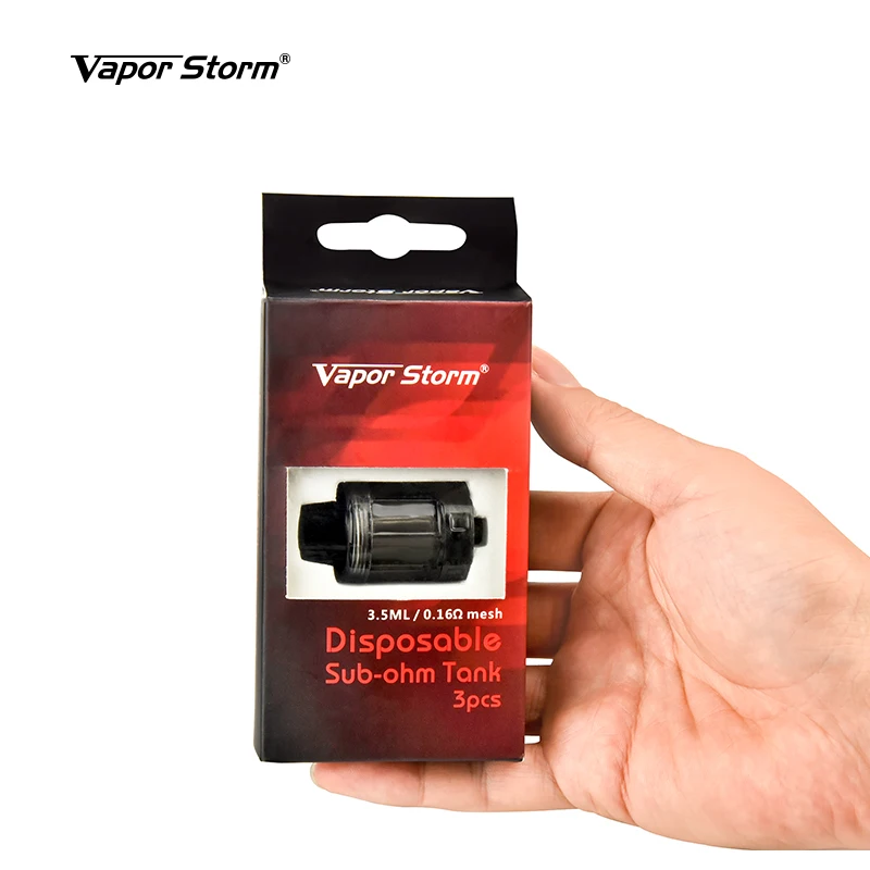 3 шт./лот испаритель Vapor Storm 0 16 Ом сетчатая катушка одноразовый резервуар D11