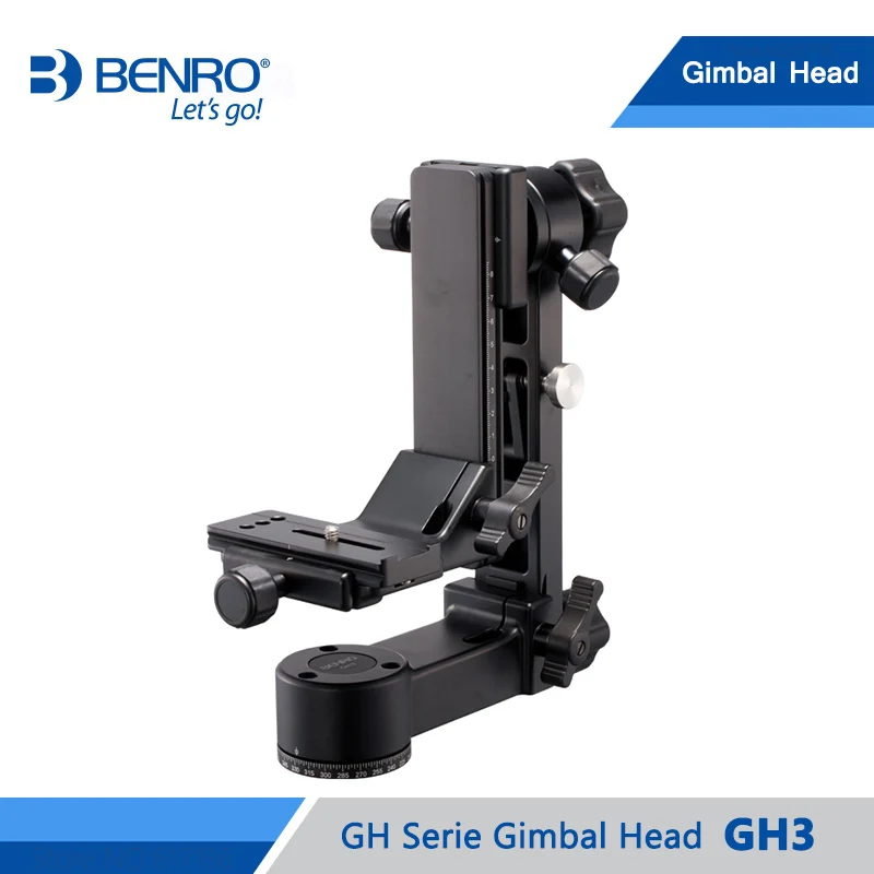 Benro GH2C GH3 GH5C Gimbal Head профессиональные карданные головки для SLR камеры длиннофокусный объектив DHL