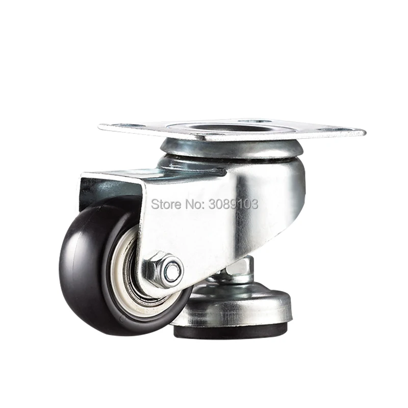 

1.5 inch 2 inch medium light duty low gravity caster and Adjusting universal casters