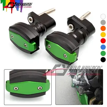

Motorcycle CNC Aluminum Falling Protection Frame Sliders Crash Protector For Kawasaki Z1000 2010-2016 11 12 13 14 15
