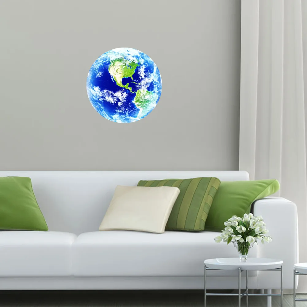 

Luminous Planet Earth Wall Sticker Wall Doors Windows Art Sticker Decal Kids Glow In The Dark