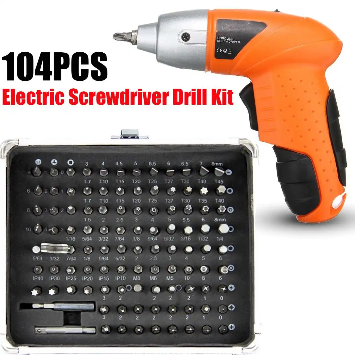 

Electric Screwdriver Lithium Battery Rechargeable Parafusadeira Multi-function Cordless Electric Drill Power Tools Screwdriver