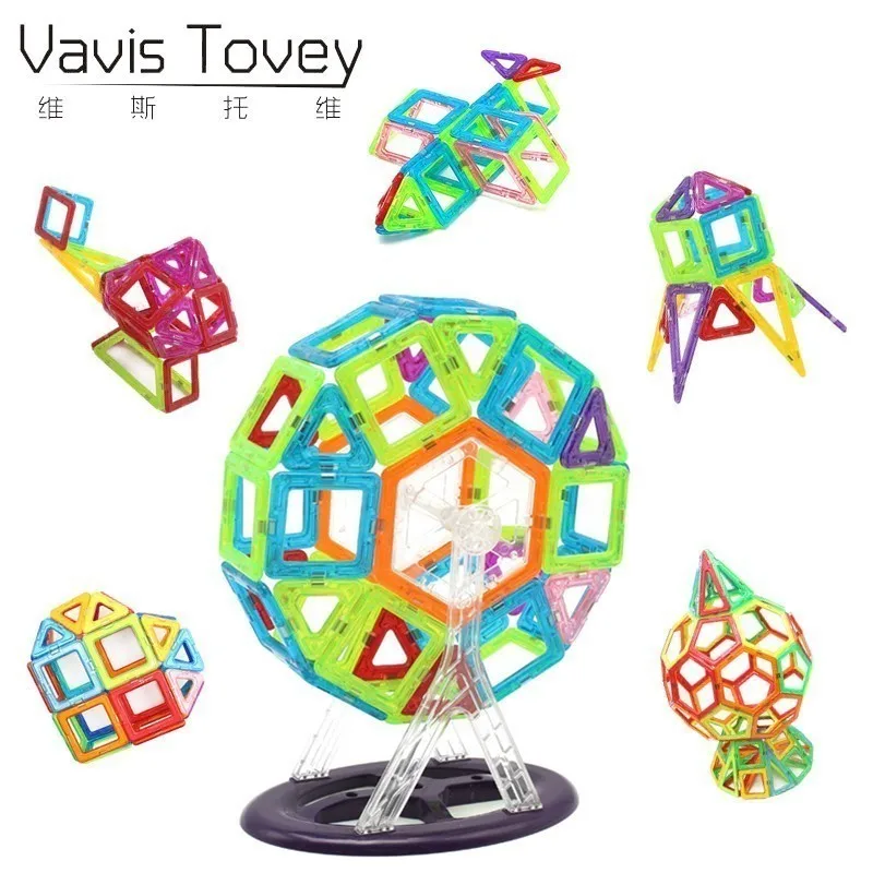 Vavis тови мини 78/152/174 шт. строительные блоки Строительство Модель DIY 3D Магнитный