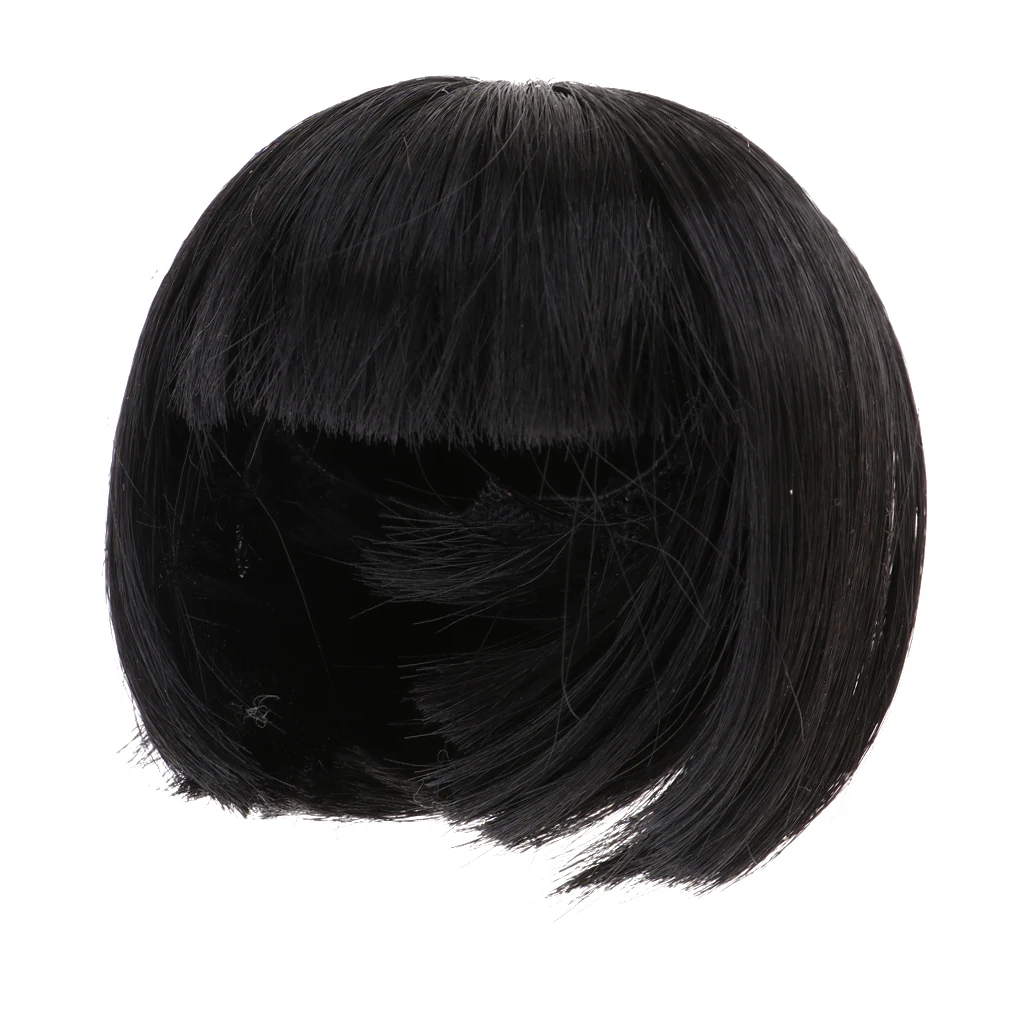 Mini BJD Doll Wigs 1/8 Curly Wigs High Temperature Synthetic Fiber