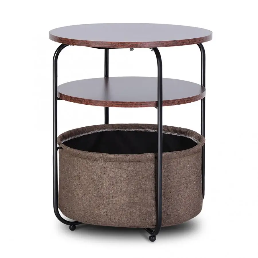 Us 27 11 34 Off Coffee Table Armchair Slide Under Sofa End Round Console With Storage In Tables From Furniture On