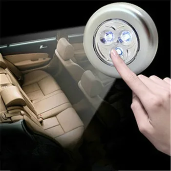 

Led Night Lamp Battery Convenient Paste Type Decorative Nurse Lamp Touch Switch Small Night Light Wardrobe Cupboard Closet Lamp