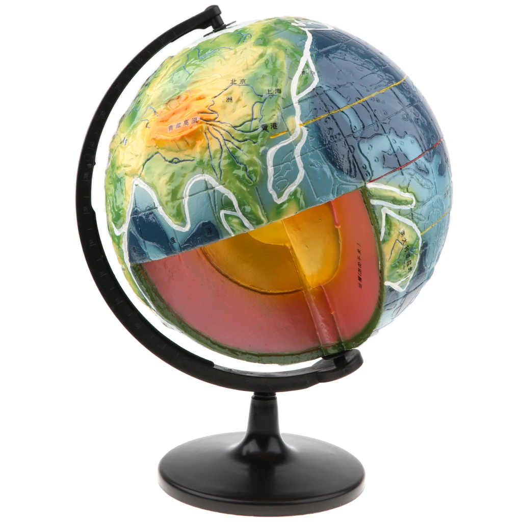 

Earth Crust Globe Crust Structure Learning Model Geography Science Educational Toy for Kids Students Home Office Desk Ornament