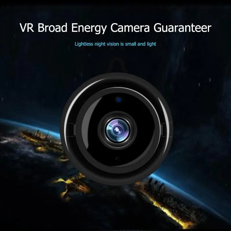 HD 1080P мини беспроводная WIFI IP камера 180 градусов 5 10 м ночного видения инфракрасная