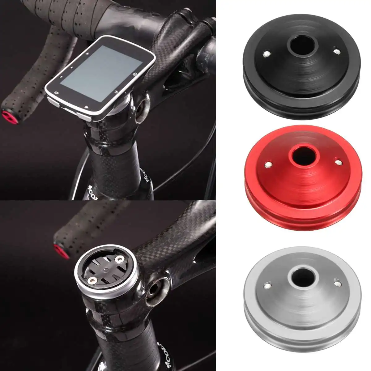 Bike Bicycle Stem Top Cap Computer Mount For GARMIN Edge 1000 800 810