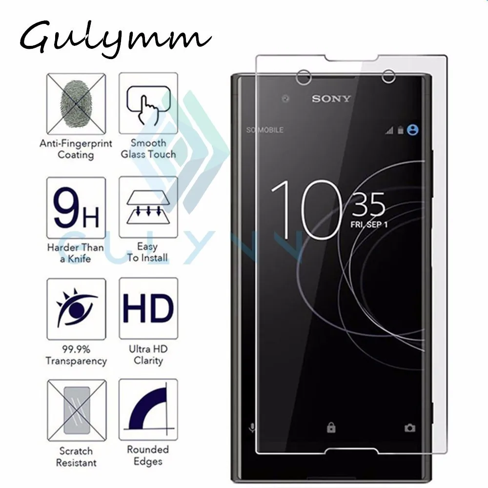 Взрывозащищенная Защита экрана для SONY Xperia X Compact XA XA1 XA2 Ultra XZ2 XZ1 Premium 9H закаленное