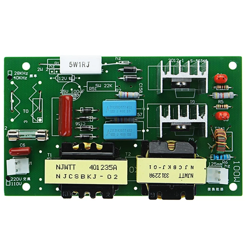 Горячая TOD-Ac 220 В 60 Вт-100 вт ультразвуковой очиститель драйвер мощности частота тестер доска с 2 шт 50 Вт 40 кГц преобразователей