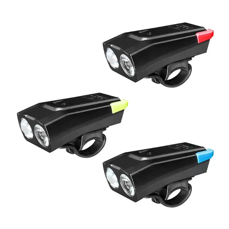 Bicycle Lamp LED Light Safety Warning Lamp Cycling USB Charging