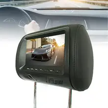 2 шт 7 дюймов зеркало заднего вида-крепится к автомобильному подголовнику универсальная защитная пленка для цифровой Экран изображения ЖК Дисплей пара подголовник ТВ Дисплей
