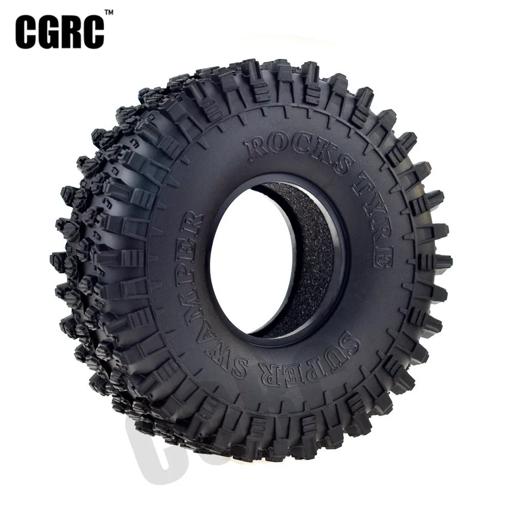 

4pcs/set 1.9inch Tire Rubber Wheel Tire For 1/10 Crawler Car TRX4 Bronco D90 D110 Axial scx10 90046 RC4WD CC01