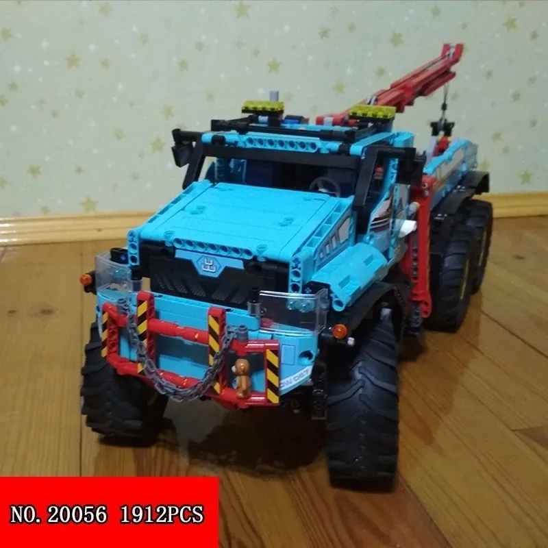 

Lepin 20056 Science And Technic Department Of Mechanical Column Truck Building Blocks Alpinia Small 1912pcs Children Toys