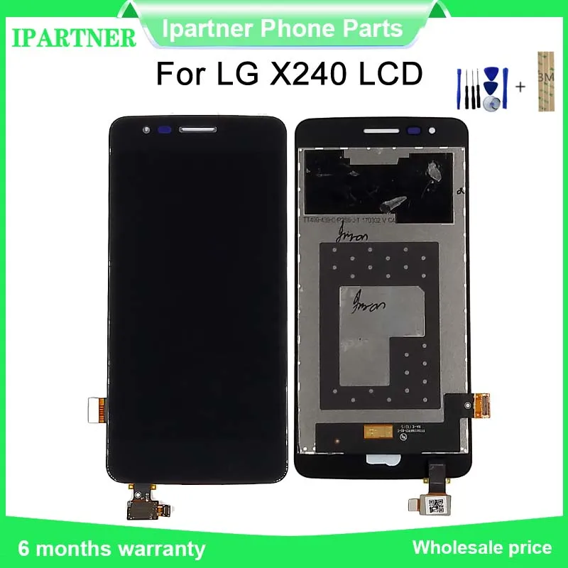 5 дюймов для LG K8 2017 X240 ЖК-дисплей сенсорный экран дигитайзер полная сборка