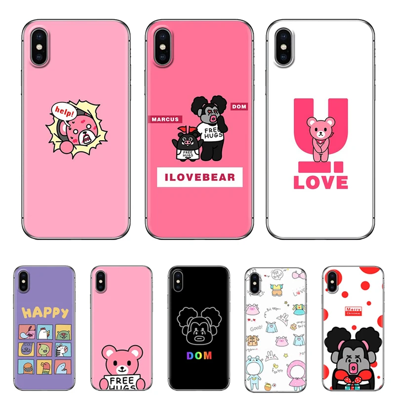 

Back Skin Cover For Alcatel 1X/ 3/ 3C/ 3V/ 3X/ 5/ U5 Plus/ 5V/ 7 Fashionable Design Cartoon Style Soft Phone Case