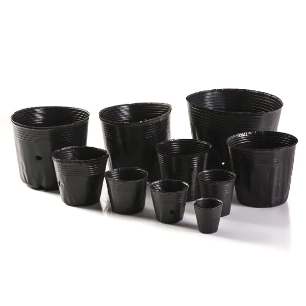 

100pcs Plastic Nursery Pot Plant Seedling Pouch Holder Raising Bag Nutrition Pots Garden Supplies MDJ998