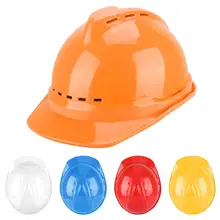 Толстая прямая ABS дышащая Строительная площадка безопасности жесткий шлем Защитная шапка крышка