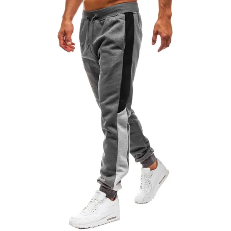 ISHINE 2018 Solid Color Sports Pants For Men Training Running Quality Bodybuilding | Мужская одежда